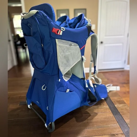 Osprey poco plus Blue Child Carrier Backpack - Picture 4 of 8